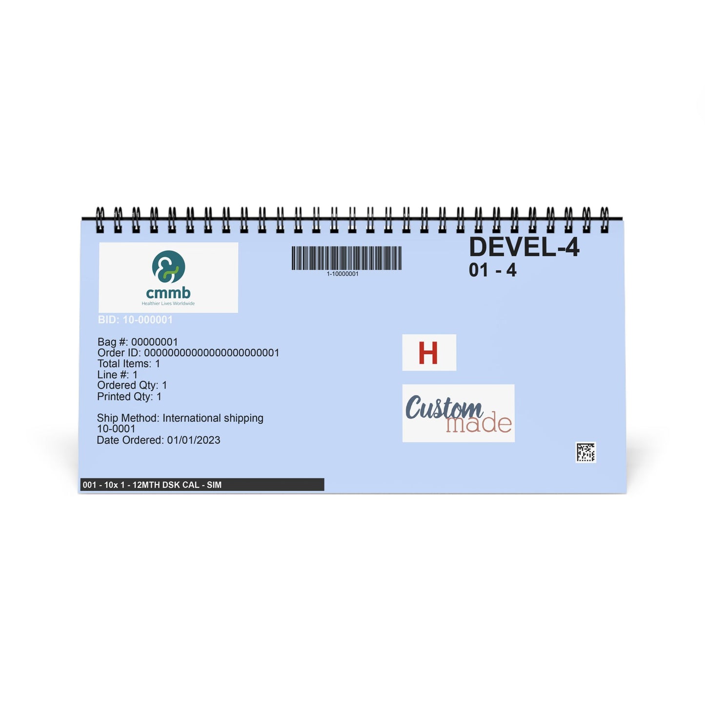 Desktop Calendar (2026 grid)